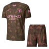 Maglia da Calcio Portiere Manchester City Casa 2024-25 per Bambino